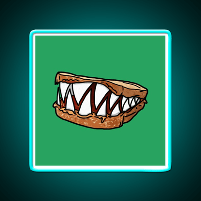 Pb And Jaws Fast Food Led Neon Sign For Burger Place Rgb Color - Shineneon