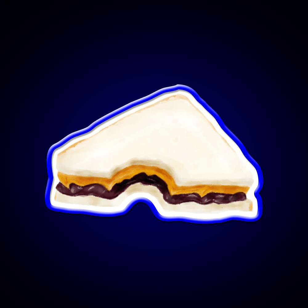 Pb J Snack Food Led Neon Sign Rgb Color - Shineneon