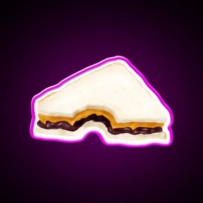 Pb J Snack Food Led Neon Sign Rgb Color - Shineneon
