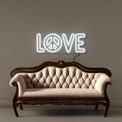Peace And Love Led Neon Signs | Shineneon