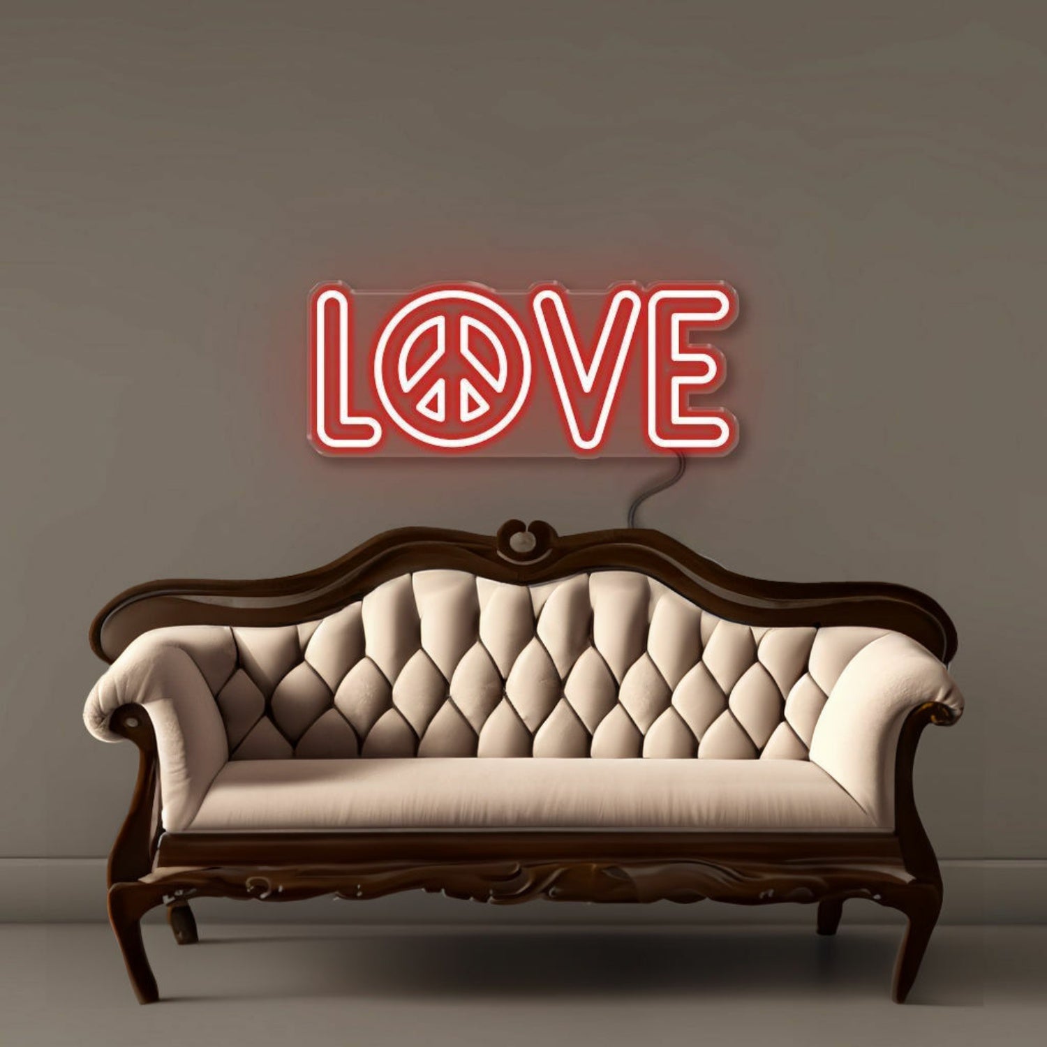 Peace And Love Led Neon Signs | Shineneon