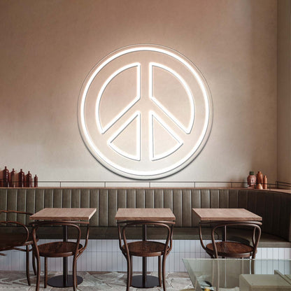 Peace And Love Neon Signs Wall Decor