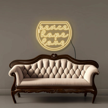 Peace Hope Love Led Neon Signs | Shineneon