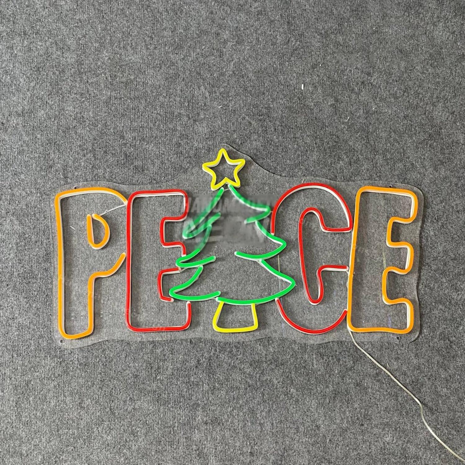 Peace Neon Light Home Wall Decor | Shineneon