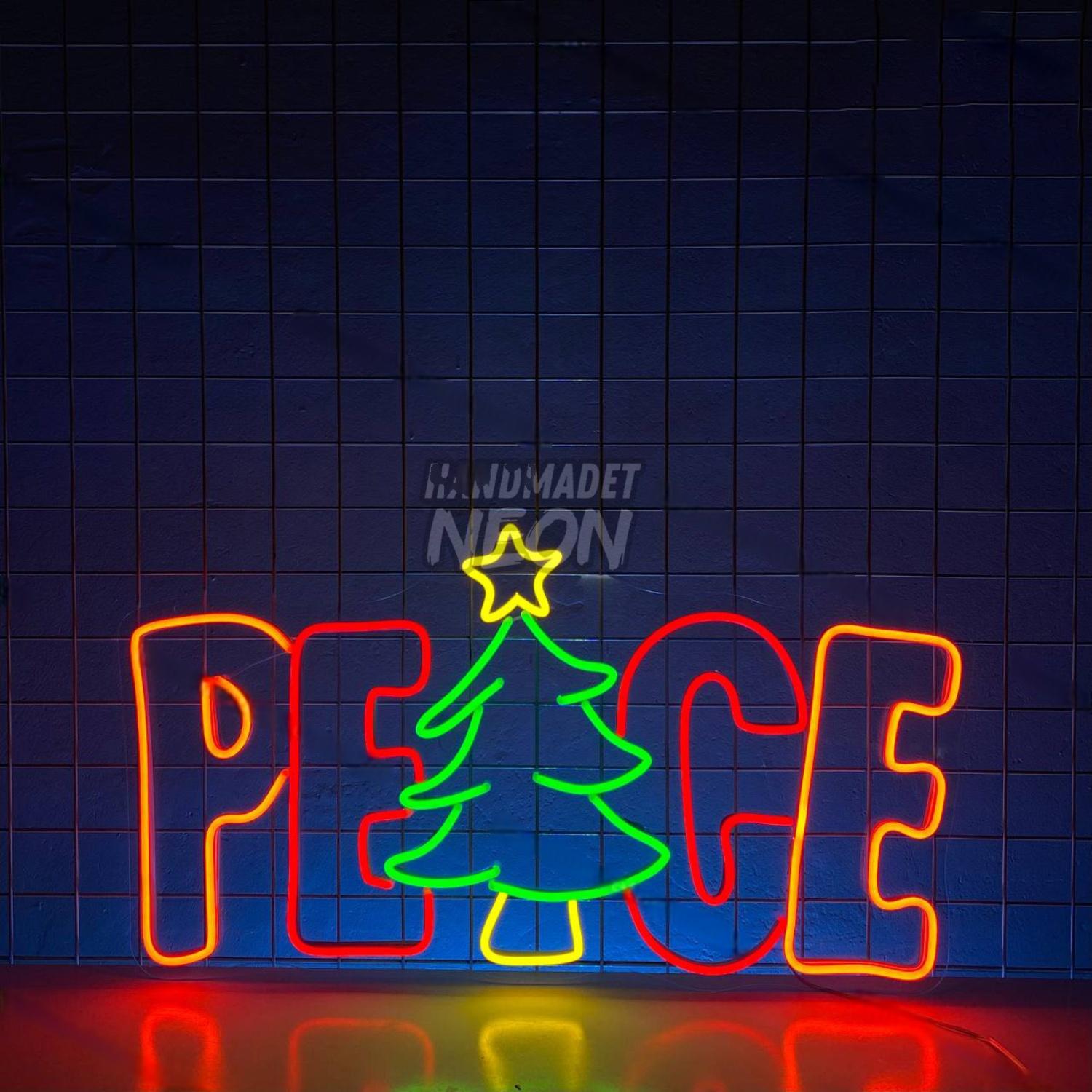 Peace Neon Light Home Wall Decor | Shineneon