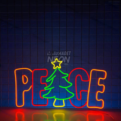 Peace Neon Light Home Wall Decor | Shineneon