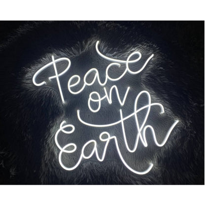 Peace On Earth Led Neon Sign Christmas Decor | Shineneon