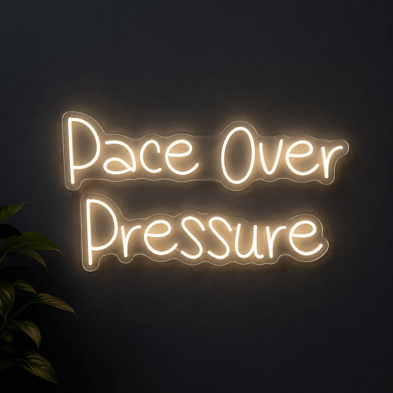 Peace Over Pressure Wall Decor LED Neon Sign - Shineneon