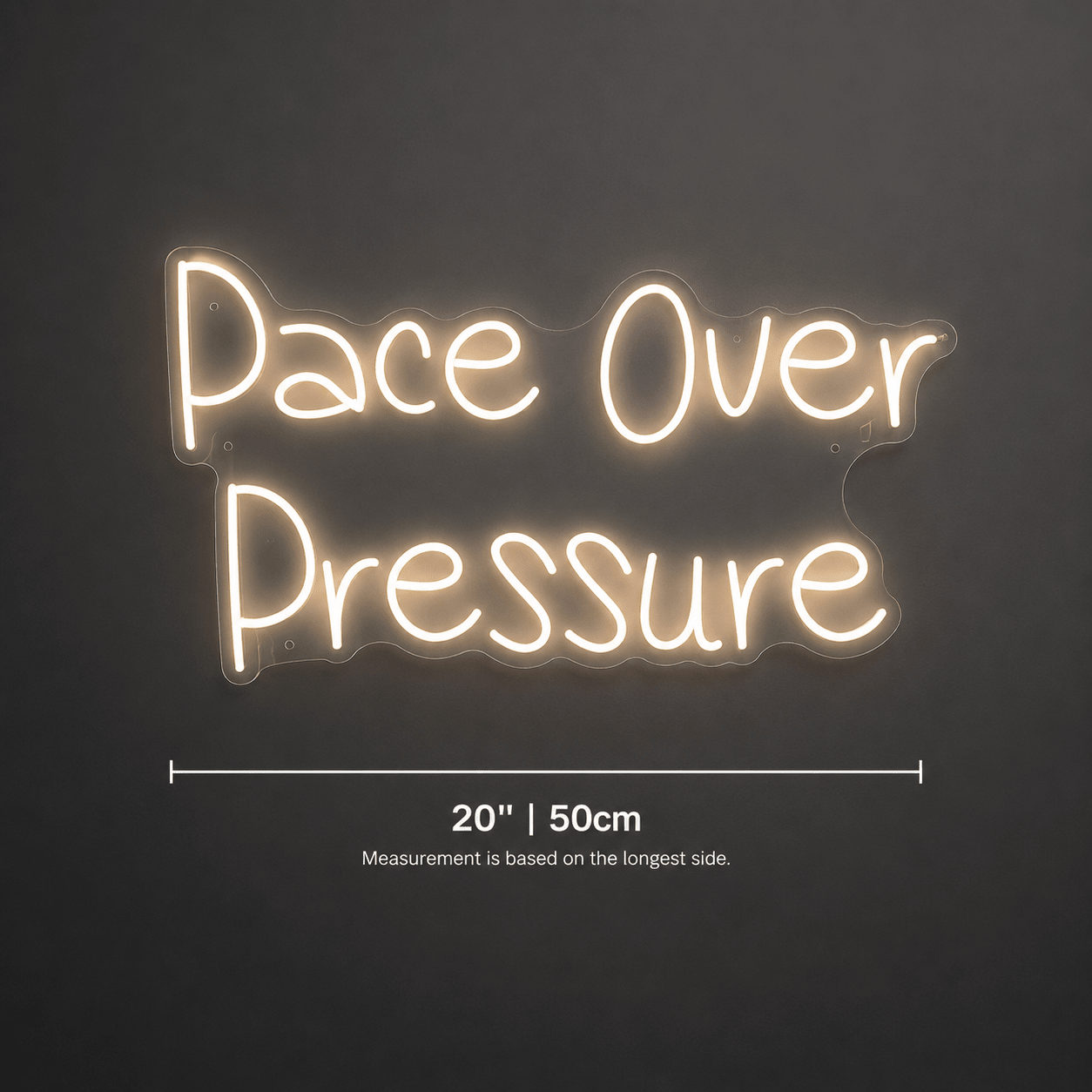 Peace Over Pressure Wall Decor LED Neon Sign - Shineneon