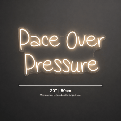 Peace Over Pressure Wall Decor LED Neon Sign - Shineneon