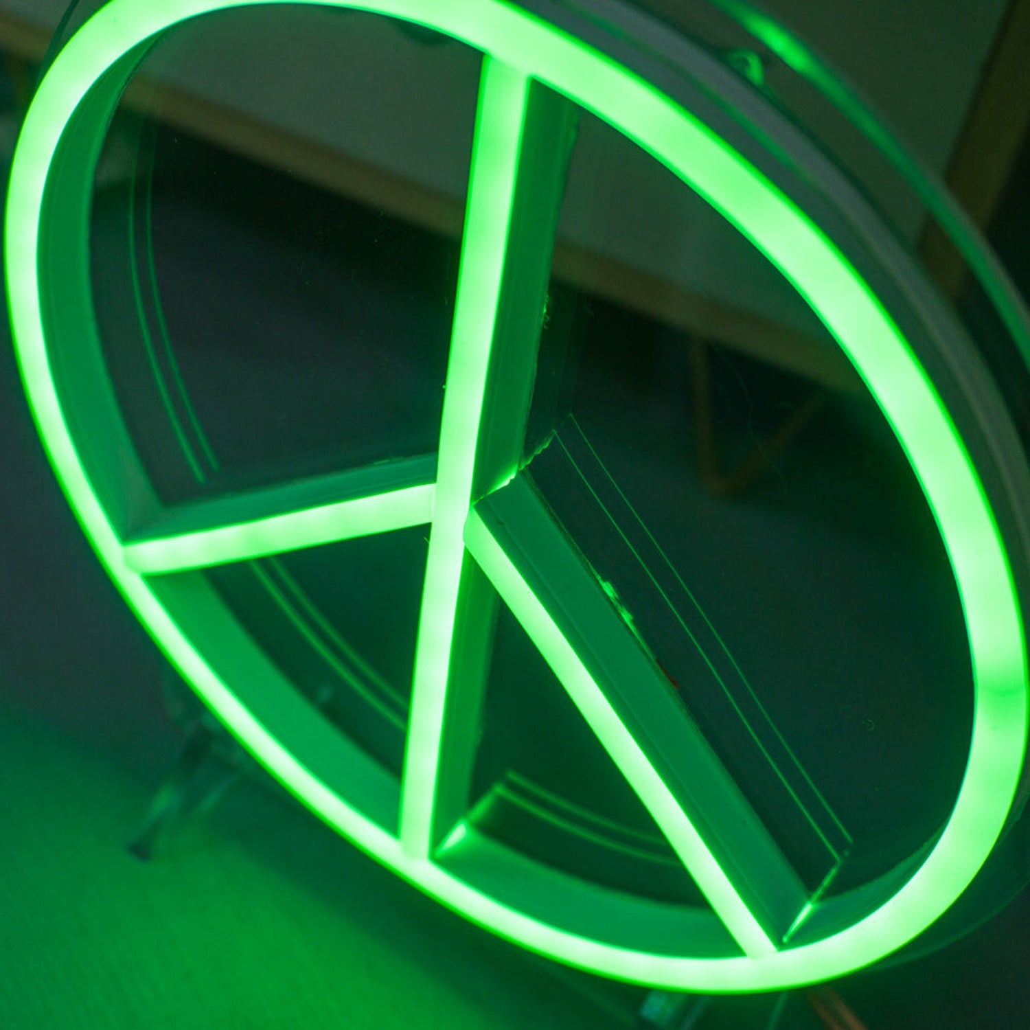 Peace Symbol Neon Universal Message Of Harmony | Shineneon