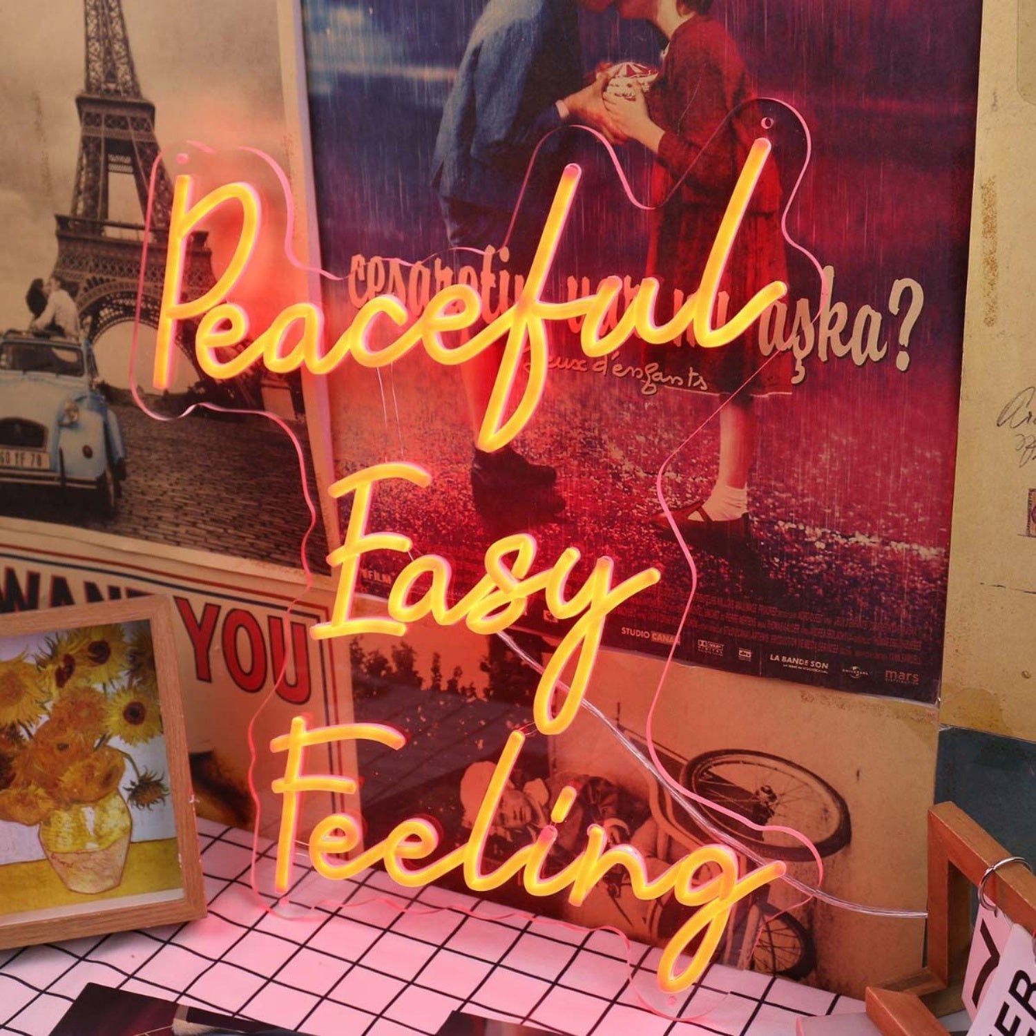 Peaceful Easy Feeling Red Led Neon Sign - Shineneon