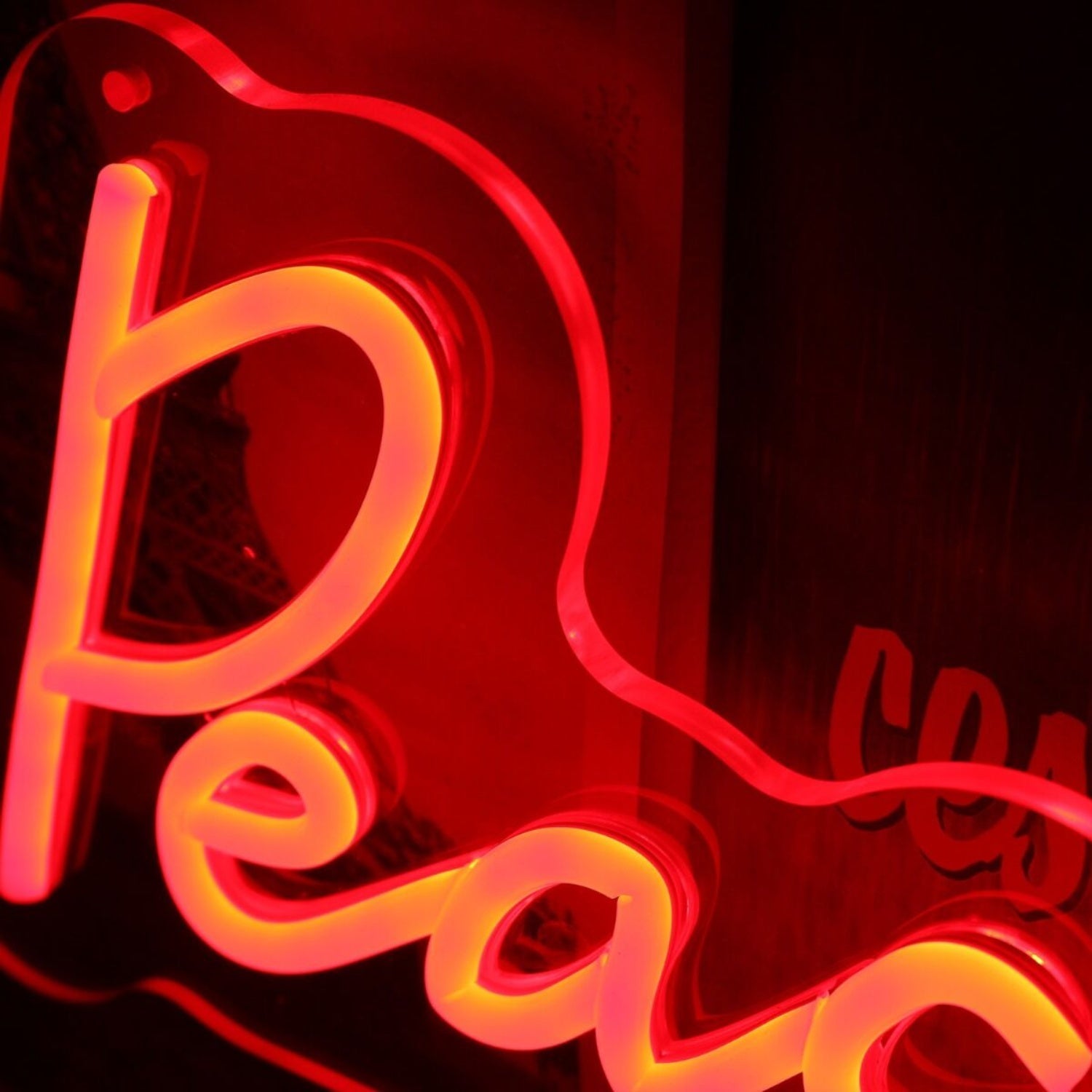 Peaceful Easy Feeling Red Led Neon Sign - Shineneon