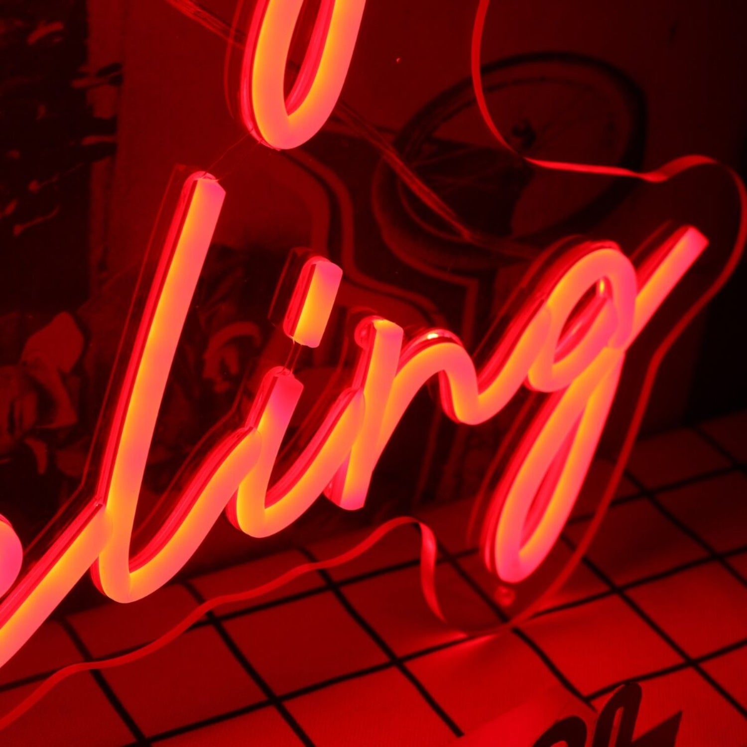 Peaceful Easy Feeling Red Led Neon Sign - Shineneon