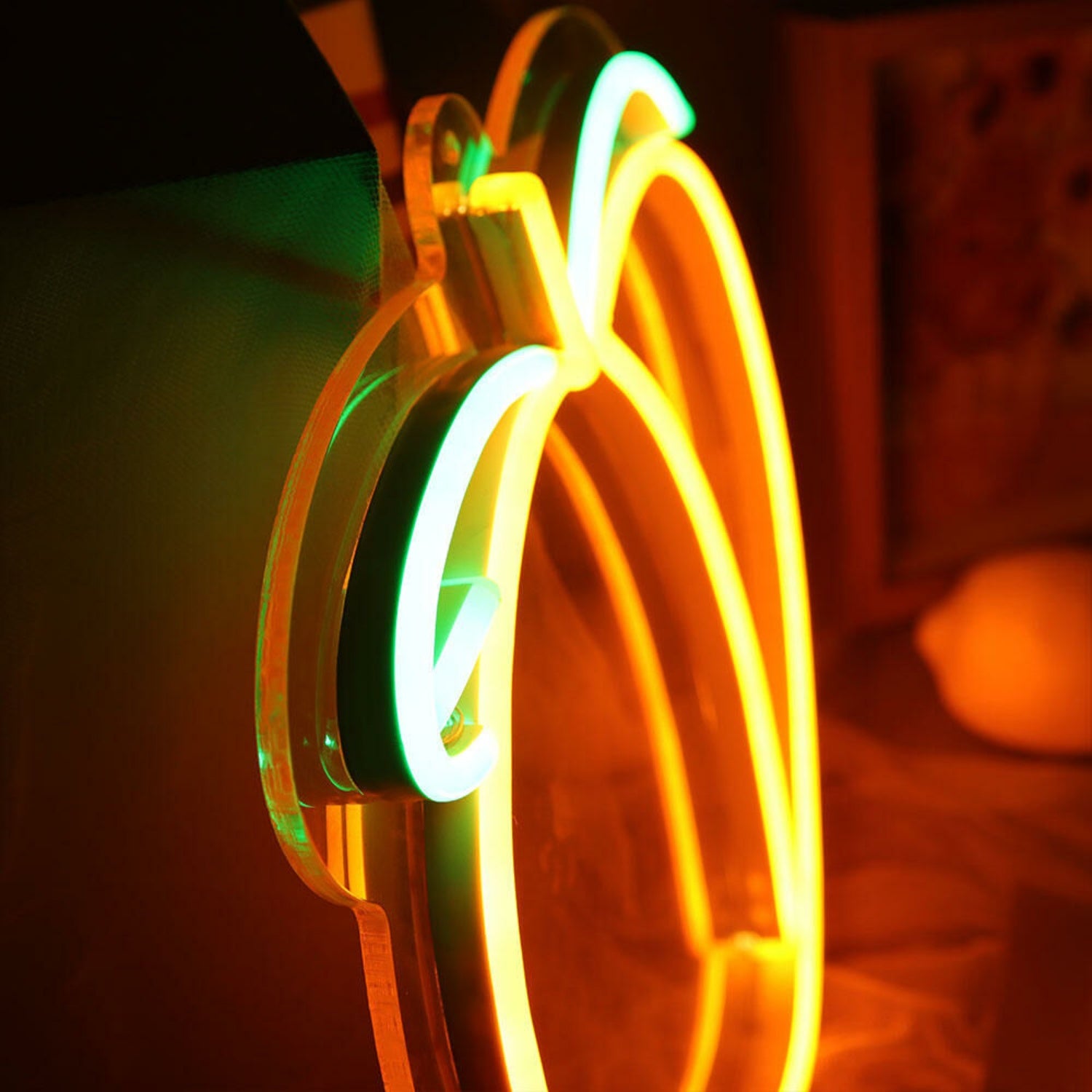 Peach Led Neon Sign For Whimsical And Fun Spaces | Shineneon