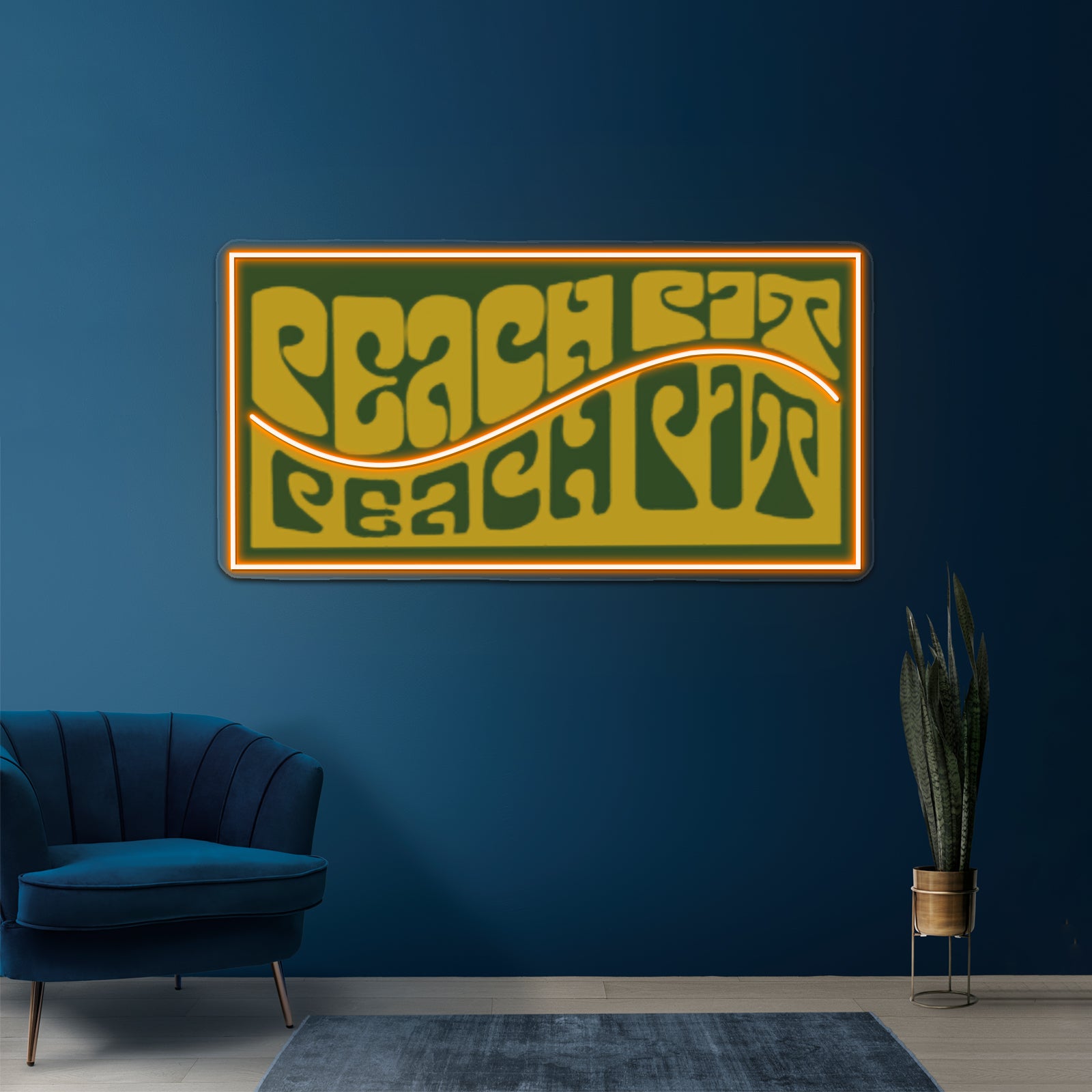 Peach Pit Artwork Neon Wall Sign | Shineneon