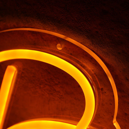 Peaches Pub Orange Led Neon Sign - Shineneon