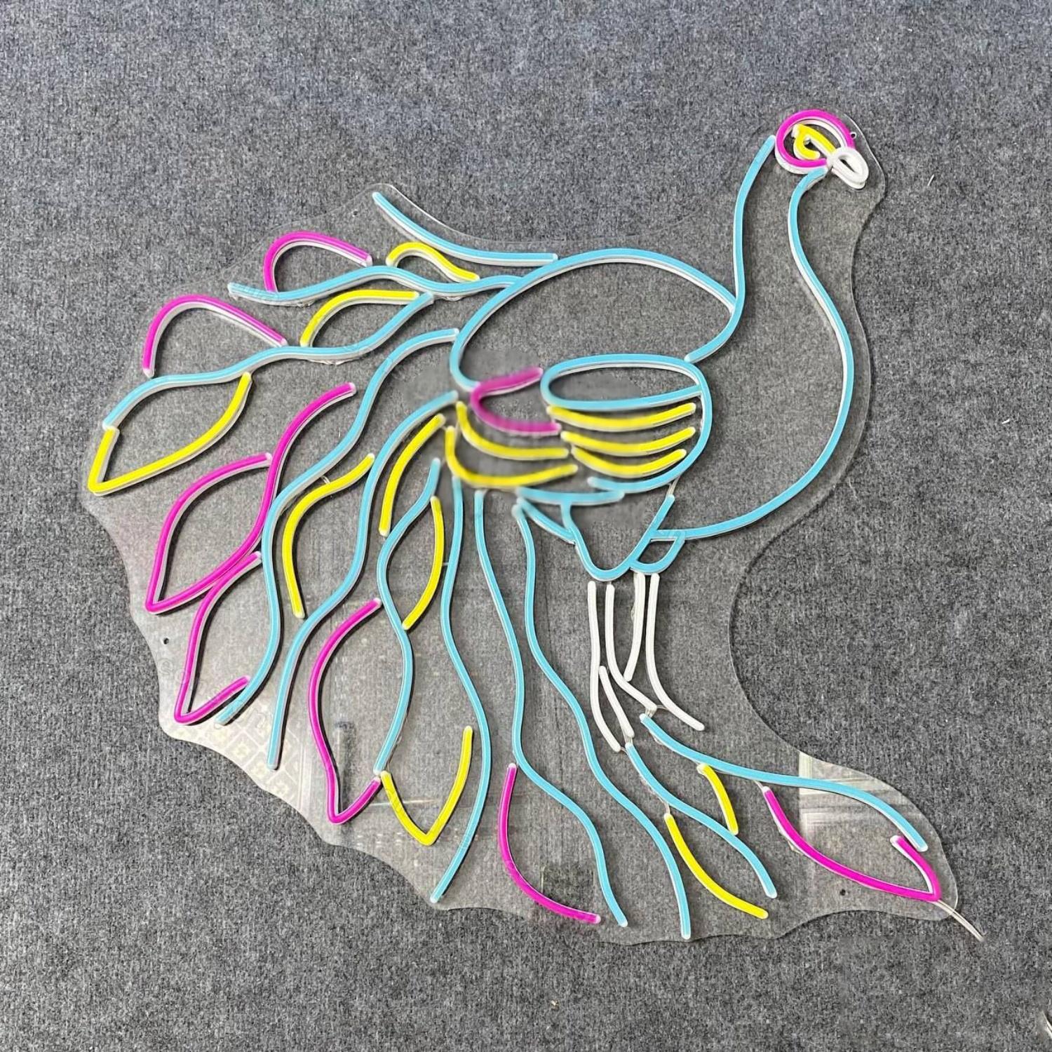 Peacock Neon Led Neon Sign | Shineneon