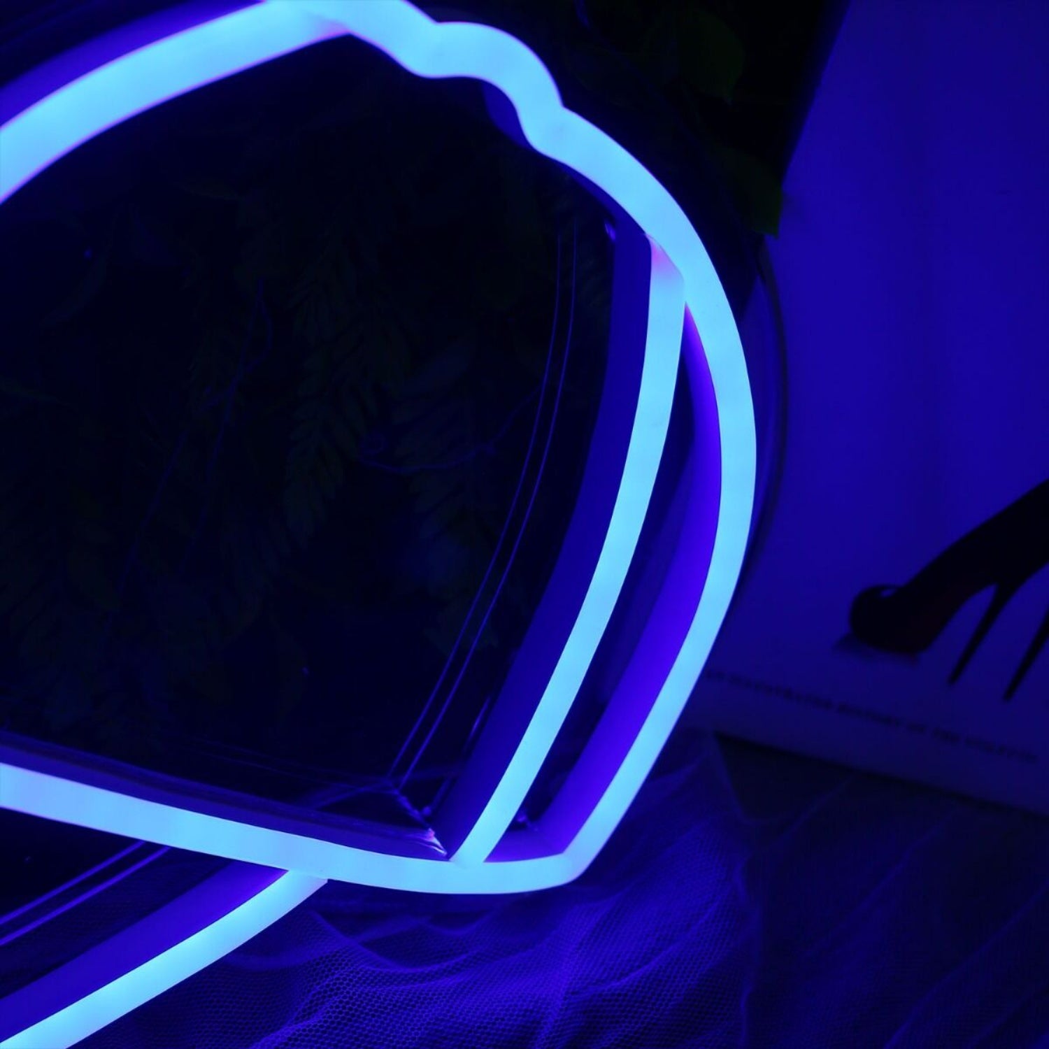 Peaked Cap Blue Neon Led Sign | Shineneon