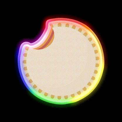 Peanut Butter Jelly Time Snack Food Led Neon Sign Rgb Color - LED neon sign close-up detail