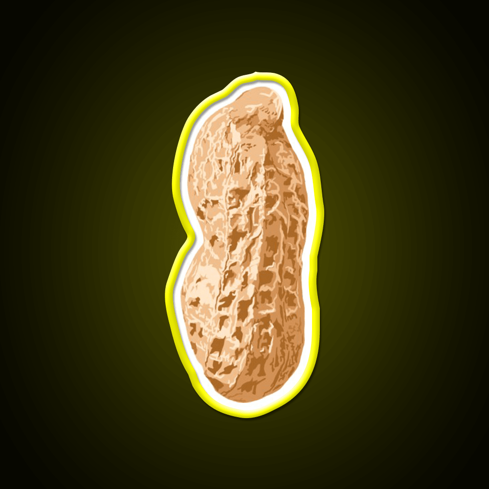 Peanut Snack Food Led Neon Sign Rgb Color - Shineneon