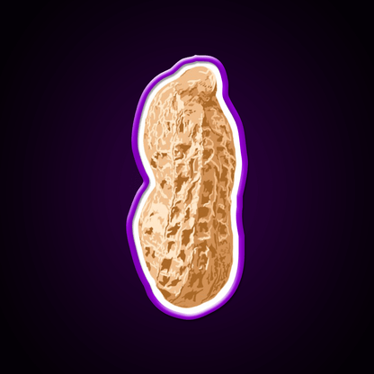 Peanut Snack Food Led Neon Sign Rgb Color - Shineneon