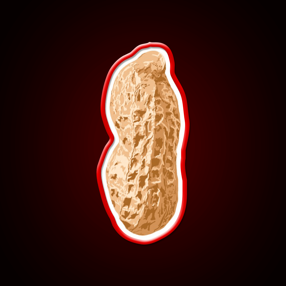 Peanut Snack Food Led Neon Sign Rgb Color - Shineneon
