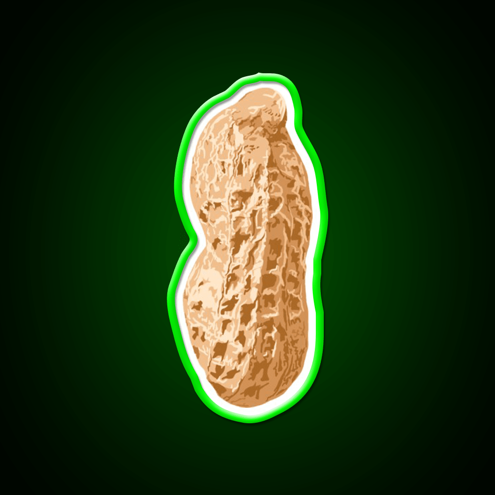Peanut Snack Food Led Neon Sign Rgb Color - Shineneon