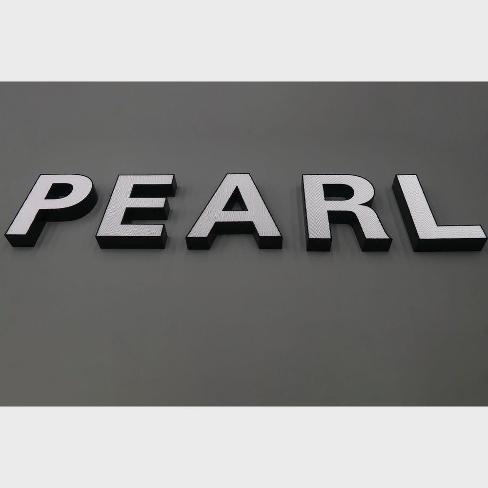 Pearl 3D Frontlit Channel Letters Led Light Sign - Shineneon