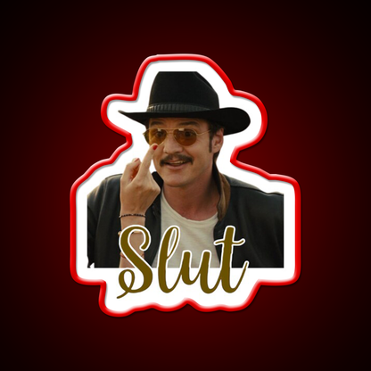 Pedros Slut Era Whiskey Drink Bar Led Neon Sign Rgb Color