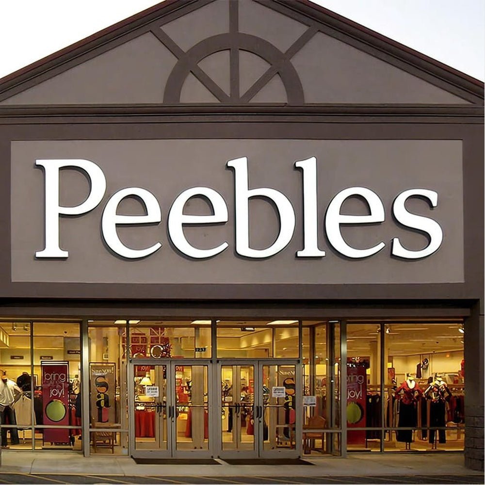 Peebles 3D Frontlit Channel Letters Led Light Sign - Shineneon