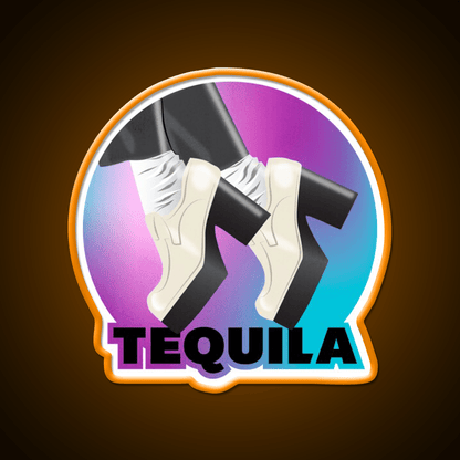 Peewee Tequila Party Drink Tequila Led Neon Sign Rgb Color - Shineneon