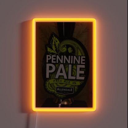 Pennine Pale A Drink For Walkers Rgb Led Neon Sign
