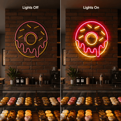 People Sitting At A Table LED Neon Sign - Shineneon