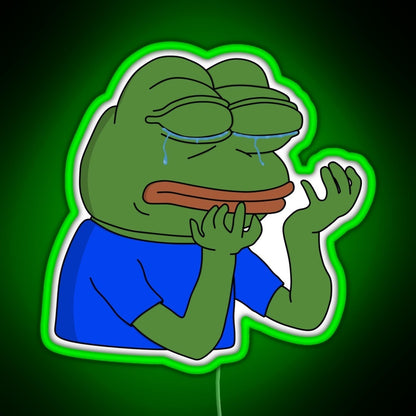 Pepehands Rgb Neon Sign
