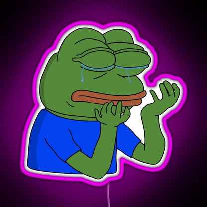 Pepehands Rgb Neon Sign