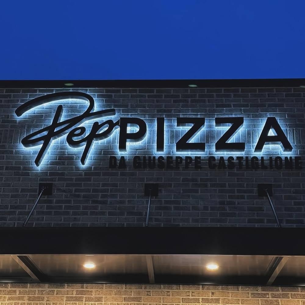 Pepp Pizzada 3D Backlit Letters Business Metal Led Sign - Shineneon
