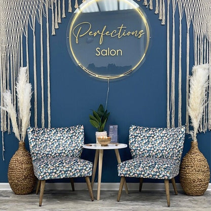 Perfection Salon Acrylic Business Logo Sign - Shineneon