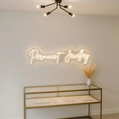 Permanent Jewelry LED Neon Sign - 01 Original Product Image