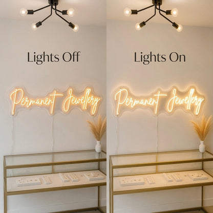 Permanent Jewelry LED Neon Sign - Shineneon