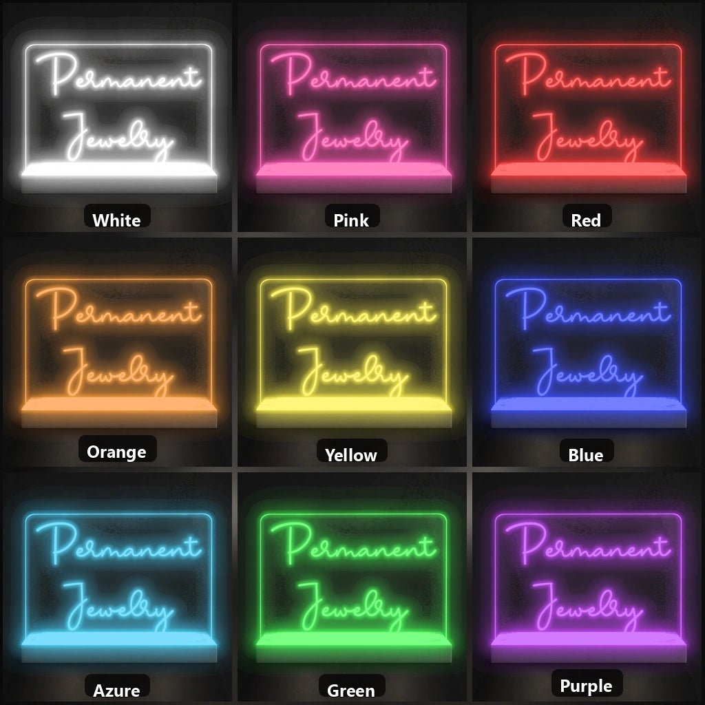 Permanent Jewelry LED Neon Sign Man Cave Neon Sign - Shineneon
