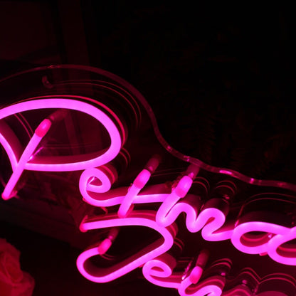 Permanent Jewelry Pink Neon Sign For Jewelry Shops | Shineneon