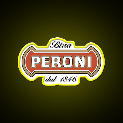 Peroni 1846 Italy Beer Bar Decor Led Neon Sign Rgb Color - LED neon sign view 7