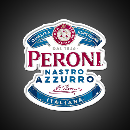 Peroni Nastro Azzurro Beer Bar Decor Led Neon Sign Rgb Color