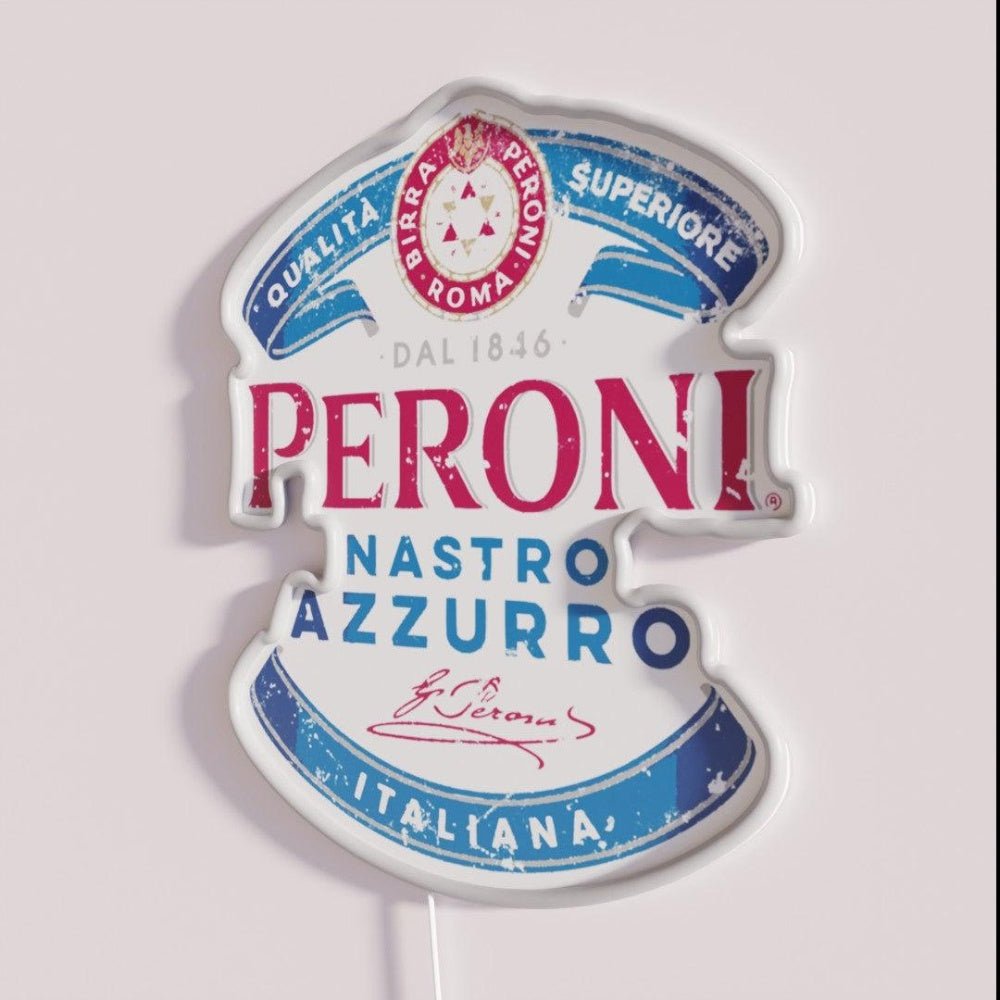 Peroni Nastro Azzurro Essential Rgb Led Neon Sign - Shineneon