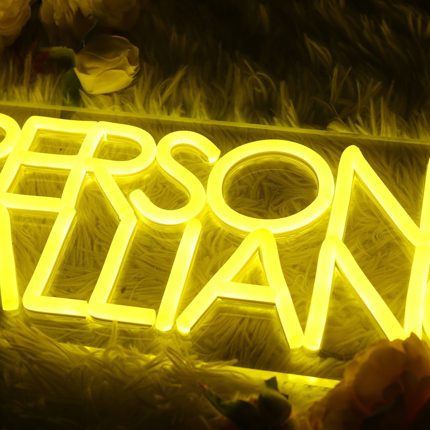Persinnel Alliance Yellow Led Neon Sign - Shineneon