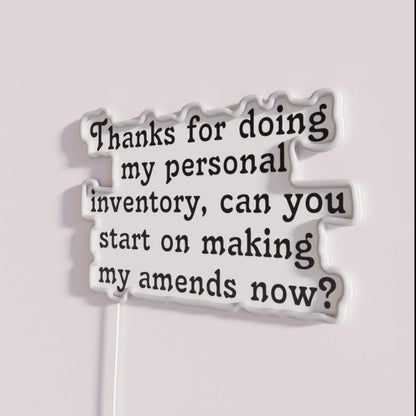 Personal Inventory Rgb Led Neon Sign - Shineneon
