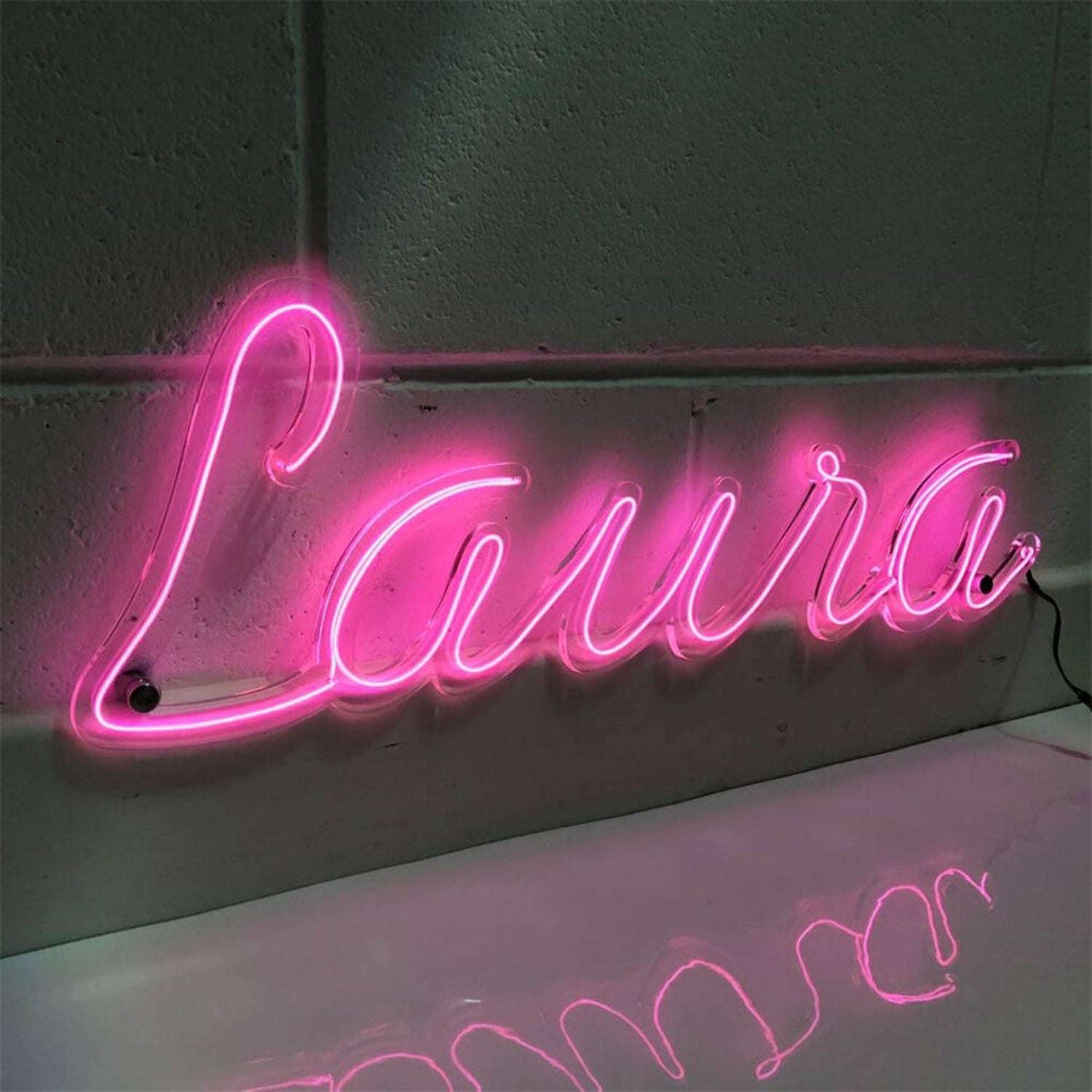 Personalised Led Neon Laura Name Sign | Shineneon