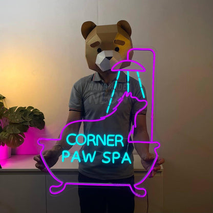 Personalizable Dog Spa Led Neon Sign Dog Led Neon Sign | Shineneon