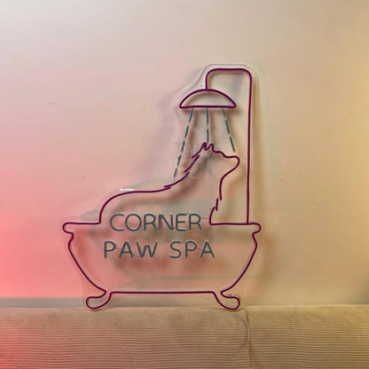 Personalizable Dog Spa Led Neon Sign Dog Led Neon Sign | Shineneon